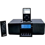 DreamGear i.Sound Dreamtime Speaker System and Alarm Clock Radio for iPod (Black)
