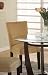 Set of 2 Parson Dining Chairs Gold Ochre Microfiber