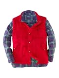 Polo Ralph Lauren Fleece Plaid-Lined Vest