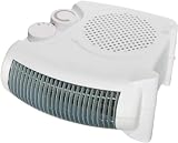 Mobiler Heizlüfter, 2 Heizstufen + Kaltstufe, Kombigerät Heizlüfter / Ventilator mit Starken 2100 Watt für Innen und Aussen, Überhitzungsschutz, Weiss, NEU + OVP