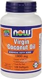 NOW Foods Virgin Coconut Oil 1000 mg, 120-Softgels