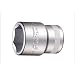 Stahlwille 55IMP-30 Steel Impact Socket, 3/4" Drive, 30mm Diameter, 54mm Length, 44mm Width