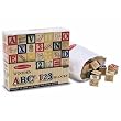 Wooden A-B-C and 1-2-3 Blocks