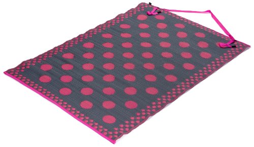 PT PT0979PI Flechtteppich Dots Kunststoff gr&uuml;n