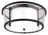Bennington Iron Bronze 15 Wide Outdoor Ceiling Fixture