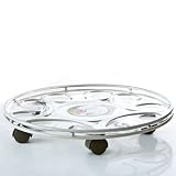 Deluxe Saucer Plant Caddy