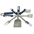 Kansas Jayhawks 4 piece Barbecue (BBQ) set - NCAA