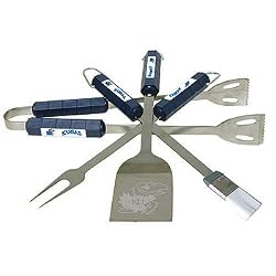 Kansas Jayhawks 4 piece Barbecue (BBQ) set - NCAA
