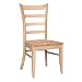 Unfinished Ladder Back Chair - Set of 2