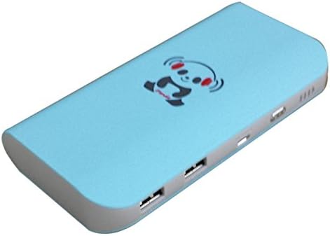 Ipanda 12000mah Dual Usb Portable External Battery Charger Power Bank For: Apple Iphone 5, Samsung Galaxy S4, HTC One (M7) 2013, Blackberry Z10/q10, Nokia Lumia, Moto X, Google Nexus and All Other Smartphones (BLUE)