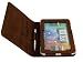 Navitech Brown Premium Leather Flip Carry Case With Stand & Stylus Holder For The HTC Flyer 7 Inch Android PC Tablet Device 16GB 32GB 64GB 3G & WiFi