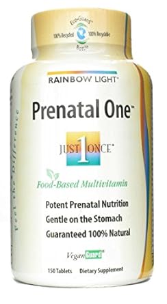 prenatal multivitamin rainbow multi pack light tab