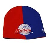 NBA BEANIE KNIT TOQUE HAT WASHINGTON BULLETS NEW ERA