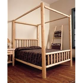 Cumberland Bay Four Poster Canopy Bed