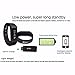 Smart Bracelet,ELEGIANT D6 Plus IP67 Waterproof Bluetooth Pedometer Tracking Sleep Monitor Smart Wristband Bracelet For Samsung HTC Sony Nokia Andriod Smart Phones(Black)