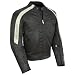 Joe Rocket Mens Hemp Textile Motorcycle Jacket black/sand