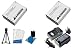 2pack Professional Digital Battery and Charger Kit includes Two High Capacity Extended Replacement 2000 mAh Fuji NP-85 Batteries + Digi AC/DC Rapid Battery Charger + Mini Tripod + LCD Screen Protectors + Camera Cleaning Kit for Fujifilm Fuji FinePix SL300