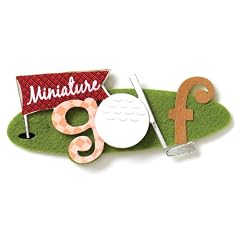 USA Produkt - Miniature Golf Short Stack 3-D Titel Sticker