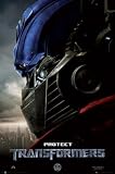 TRANSFORMERS - NEW MOVIE POSTER - OPTIMUS PROTECT(Size 24x36)