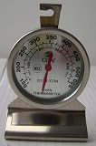 NSF Professional Stainless Oven Thermometer - Oven Temperature range 150 degrees to 550 degrees F (70 degrees C to 280 degrees C) storage temperature for food -