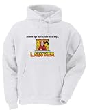 Just another friggin' day in the paradise that I call being a LAWYER Adult Hooded (Hoody) Sweatshirt In Various Colors