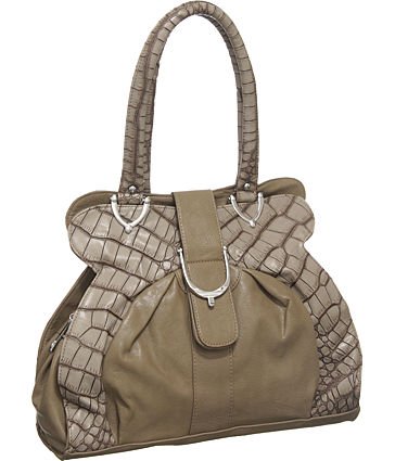 Croc Trim Butterfly Tote