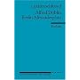 Alfred D�blin: Berlin Alexanderplatz. Lekt�reschl�ssel