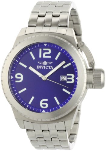 Invicta Men's 0988 Corduba Blue Dial Stainless Steel Watch