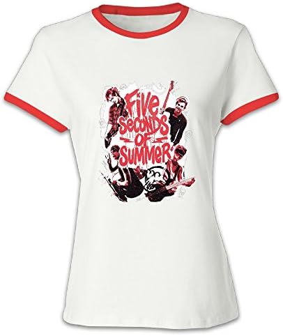 T Shirt For Women 5 Seconds Of Summer Sounds Live Feels Live