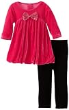 Good Lad Baby-Girls Infant 2 Piece Velour Legging Set