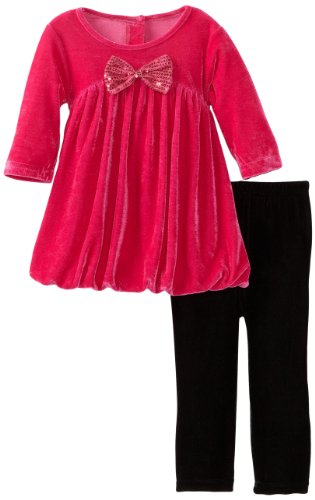 Good Lad Baby Girls' 2 Piece Velour Legging Set