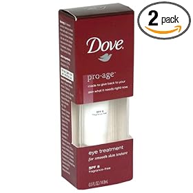 Dove Pro Age Eye Treatment, 0.5- Fluid Ounce (Pack of 2)