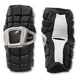 Brine Lopro Lacrosse Arm Pads Medium (Black)