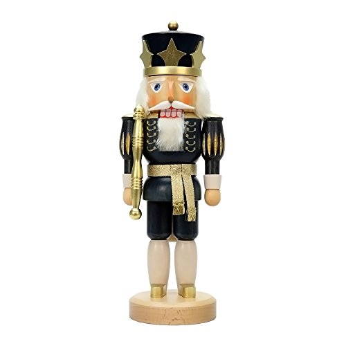 32-543 – Christian Ulbricht Nutcracker – Blue King Glazed – 15″”H x 5.5″”W x 4.5″”D