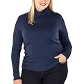 Mossimo&reg; Black Plus Ultrasoft Turtleneck - Dark Blue