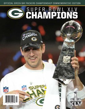 2011 Green Bay Packers Super Bowl XLV Commemorative Edition Program