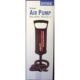Intex Hi-output Air Pump Double Quick I Black