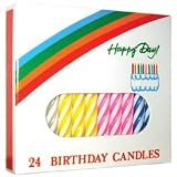 CANDLE BIRTHDAY ASST CLRS, CS 12/36 CT, 06-0307 MISC ITEMS FUEL AND CANDLES