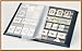 LINDNER Stamp Stockbook- Red Cover- 60 Black Pages- Clear Strips- Double Glassine Interleaving