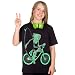16 Boys Bike Quiksilver Basic Tee Youth, Bike Bones, Passion