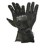 Xelement Motorcycle Black Carbon Gloves