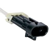 ACDelco PT1033 Male 3-Way Wire Connector with Leads by ACDelco