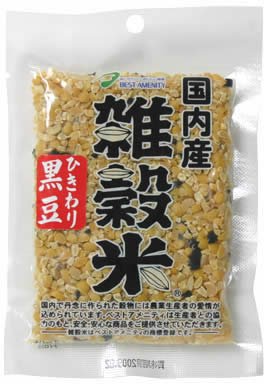 国内産雑穀米 ひきわり黒豆 70g