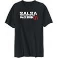 T-Shirt Mens Black ' Salsa Professional Athletics - Made in the UK ' Sports'