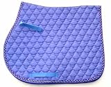 VIOLET Dbl Side Quilted All Purpose Saddle Pad