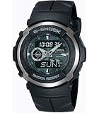 Casio Men's G-Shock Ana-Digi Black Street Rider Watch #G300-3AV