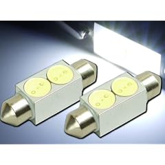 2W★高輝度２連LEDルームランプ2個T10X36mm2SMD as154-2