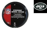 Official NFL License Steering Wheel Cover - New York Jets