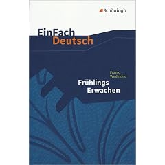 EinFach Deutsch - Textausgaben: Fr�hlings Erwachen. Mit Materialien: Eine Kindertrag�die