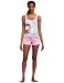 Hello Kitty Women's Hello Kitty Two Piece Short Set, Heather Grey, Large
